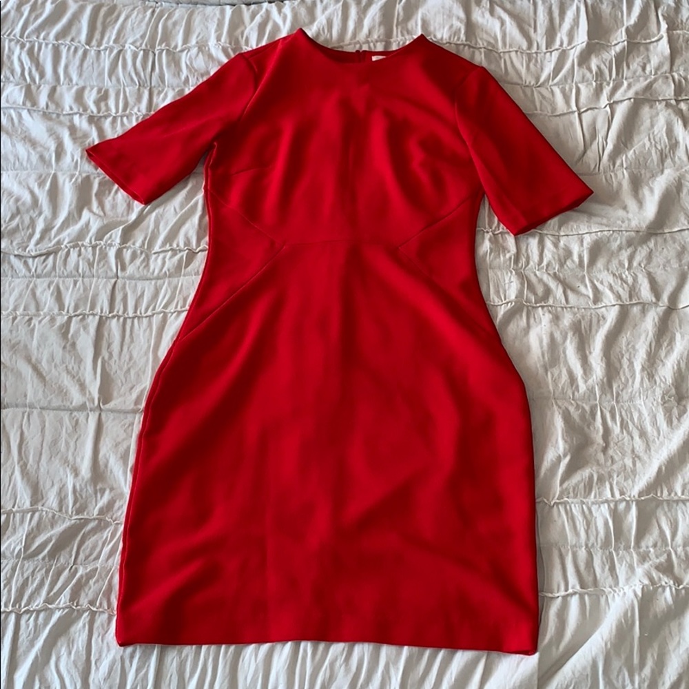 H&M Red Slim Dress